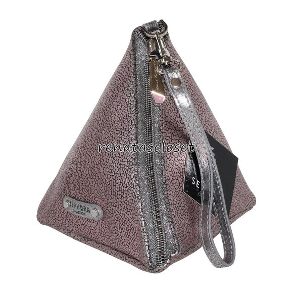 Sephora Collection Crystal Clear Triangle Pouch - Picture 1 of 9